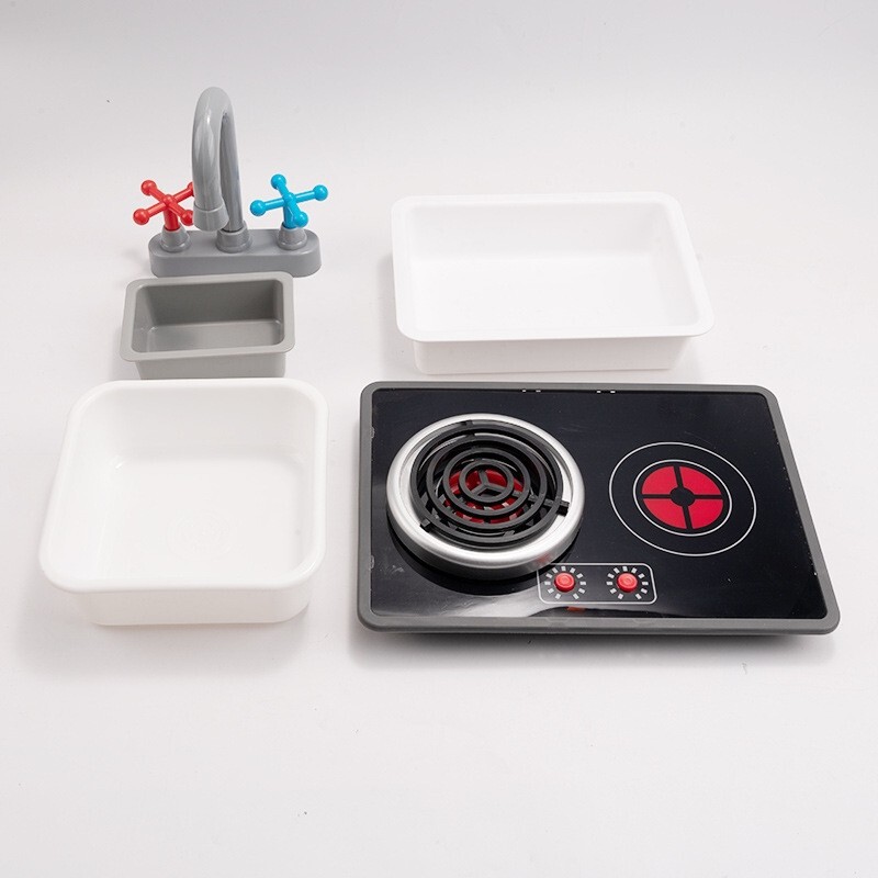 Induction cooker accessories 3-6 electronic accessory panels children's simulated kitchen toy export quality wooden kitchen Induction cooker accessories 3-6 electronic accessory panels children's simulated kitchen toy export quality wooden kitchen