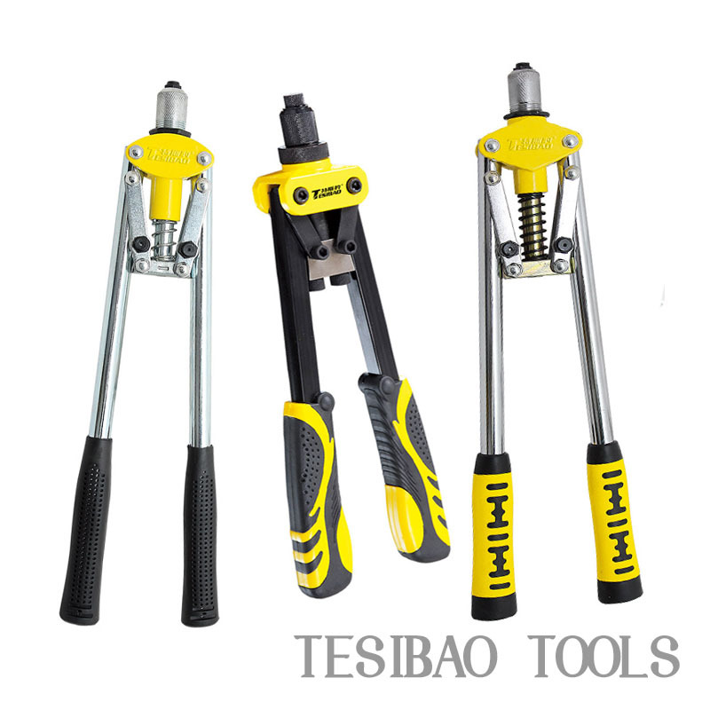 双把手铆动家用手动拉铆枪铆钉免打孔工具拉钉钳通用型拉螺母钳