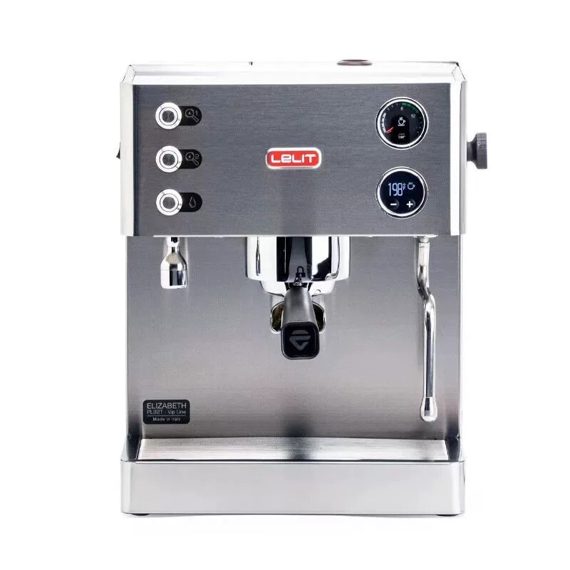 Italian Lelit Elizabeth Pl92T Coffee Machine Semi-Automatic Dual Boiler Espresso Small Household Model