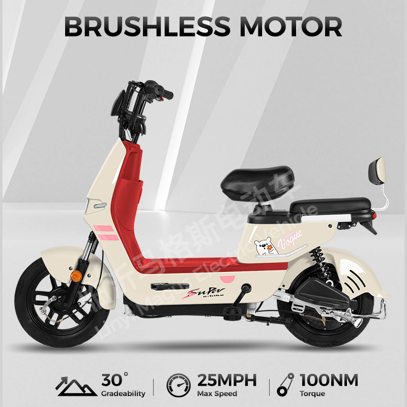 Fábrica de origen transfronteriza de comercio exterior ultra moda de automóviles de batería de dos ruedas de automóviles eléctricos de caballos de colores de automóviles eléctricos de scooter