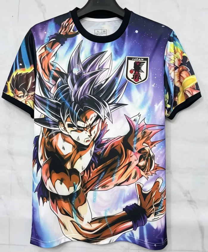 25-26 Nueva camiseta de anime de camiseta japonesa One Piece Samurai Sakura Dragon Ball Uniforme de fútbol transfronterizo de edición especial