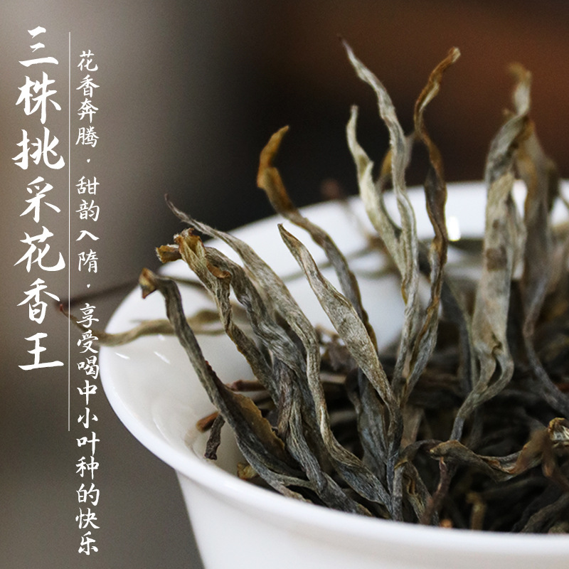 2025春三棵挑采花香王古树普洱茶生茶千家寨花香浓郁润甜500g茶叶