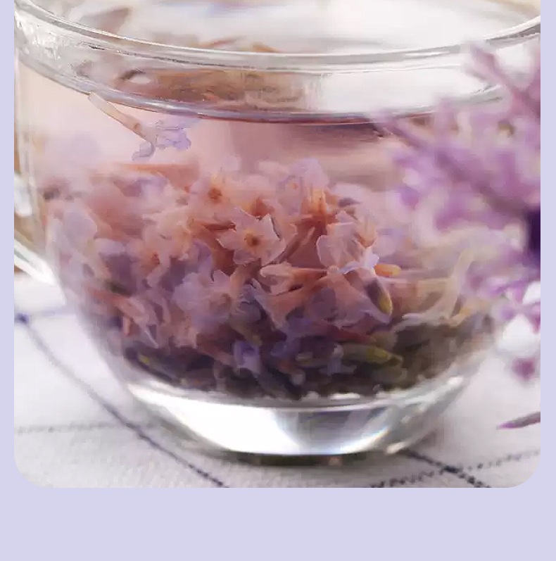 Dried Lavender Buds Xinjiang Yili Aromatic Herbal Flowers 500g Bag for Tea Sachets and Culinary Use details