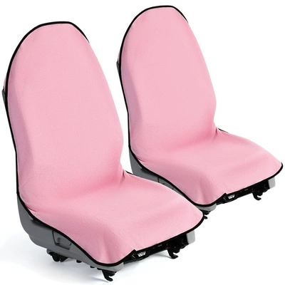 Protective Cover Four-Season Universal — Seat cushion, seat cover - pink-pair