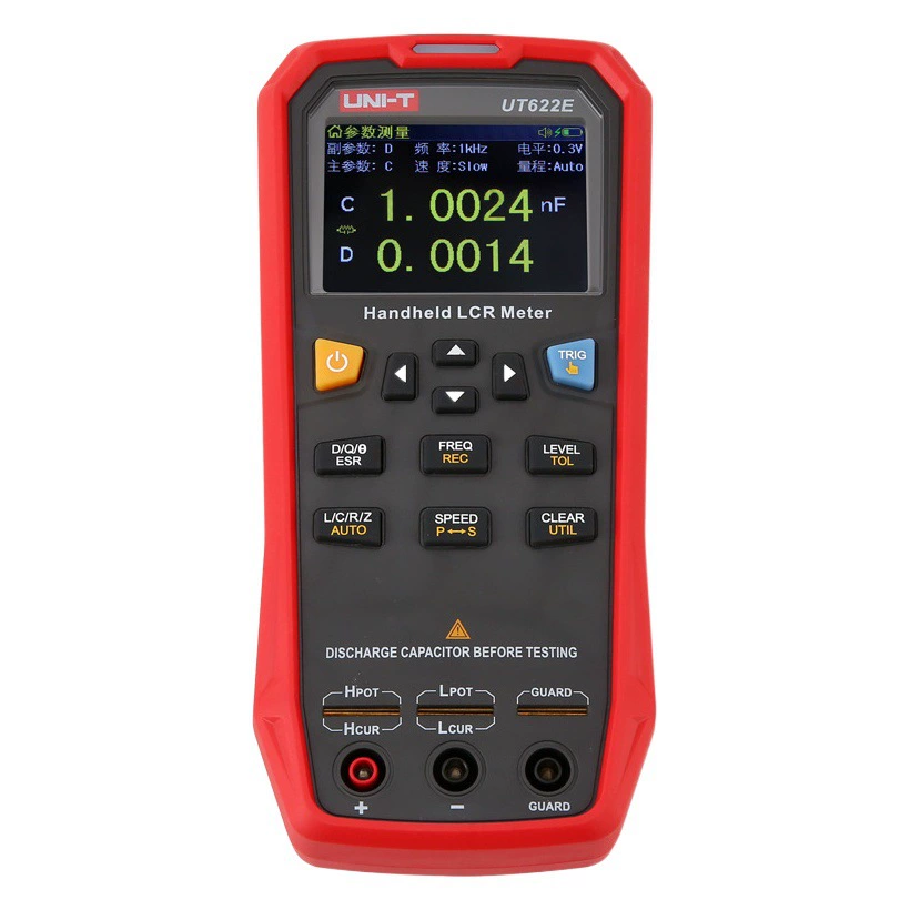 Uleid UT622A/UT622C/UT622E портативный цифровой мостовые компоненты Тестер индуктивности LCR