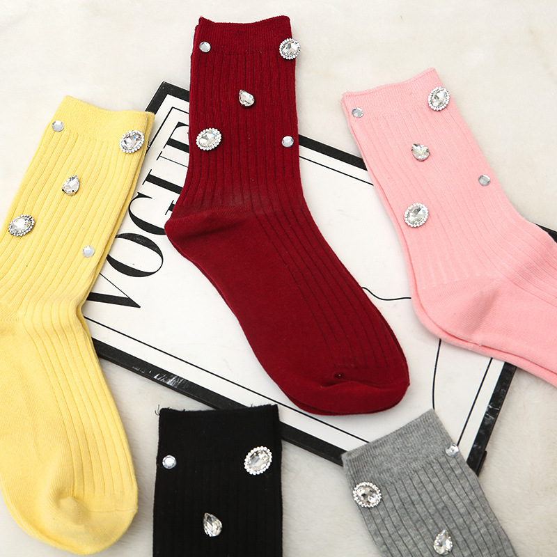 25 Millennium y2k Millennium Spice Girls Retro Flash Diamond Wide Cotton Mid-size Socks Nightclub Shining Didi Pile Socks 25 Millennium y2k Millennium Spice Girls Retro Flash Diamond Wide Cotton Mid-size Socks Nightclub Shining Didi Pile Socks