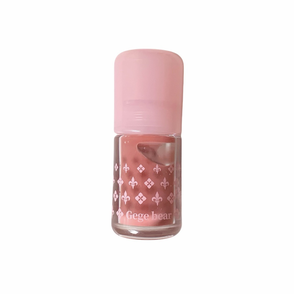 Gege bear net permeable esmalte labial de miel de agua brillante espejo de labio húmedo hidratante para estudiantes pseudo esmalte labial simple