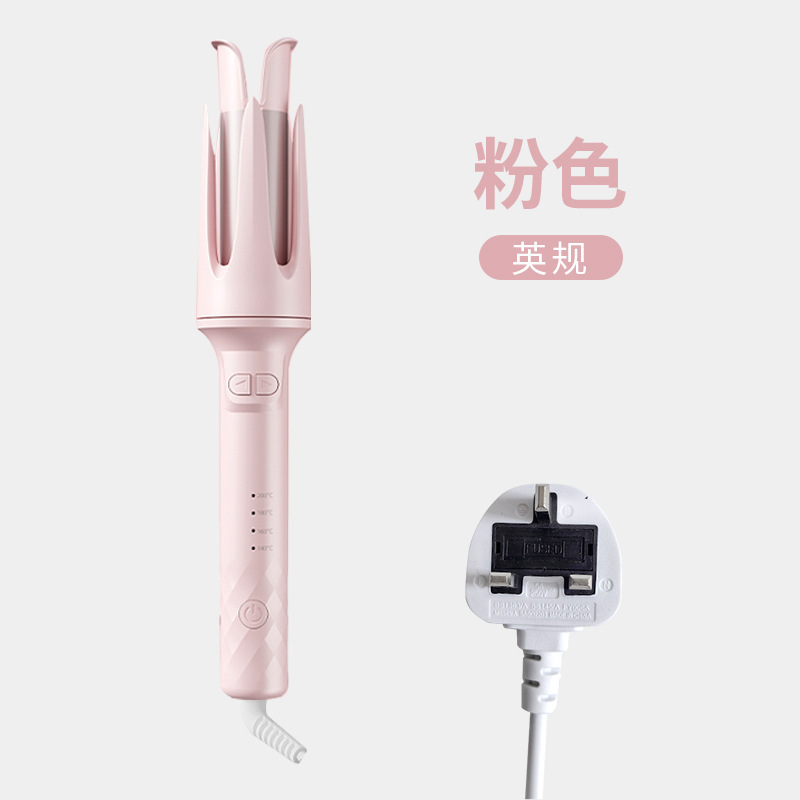 クロスボーダー 32mm 全自動ヘアアイロン ダブル溝デザイン ブザー警告 マイナスイオンヘアケア ヘアが絡まない|undefined