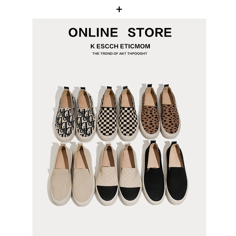 Princess Shoes Loafers 2025 Fly Woven Deep Mouth Heightening Sneakers Fisherman Shoes Knitted Flats Woven Soft Sole Flats for Women Princess Shoes Loafers 2025 Fly Woven Deep Mouth Heightening Sneakers Fisherman Shoes Knitted Flats Woven Soft Sole Flats for Women