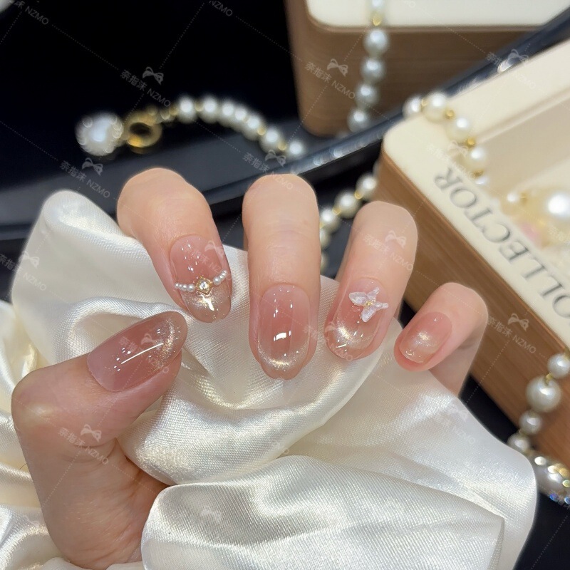 [Evening Butterfly] Purely Handmade High-End Wearable Nail Art Patches