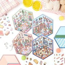 �V�Ð��� �������Zϵ��3D���w�쾰�N�� ���wС���ֹ�diy�≺�N��