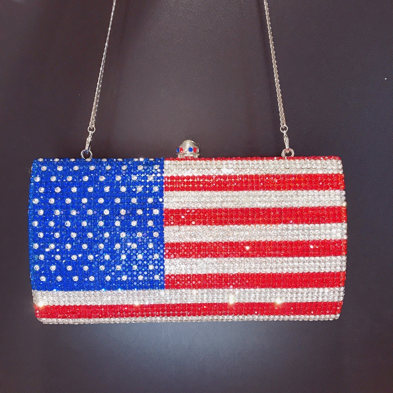 Rhinestone bolsa de diamantes transfronterizos paquete de cena de diamantes de mano bolsa de mujer bolsa de fiesta