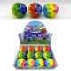 Wrist elastic ball with rope luminous moon stone children's wrist ball hand throw back ball boy toy to relieve boredom artifact