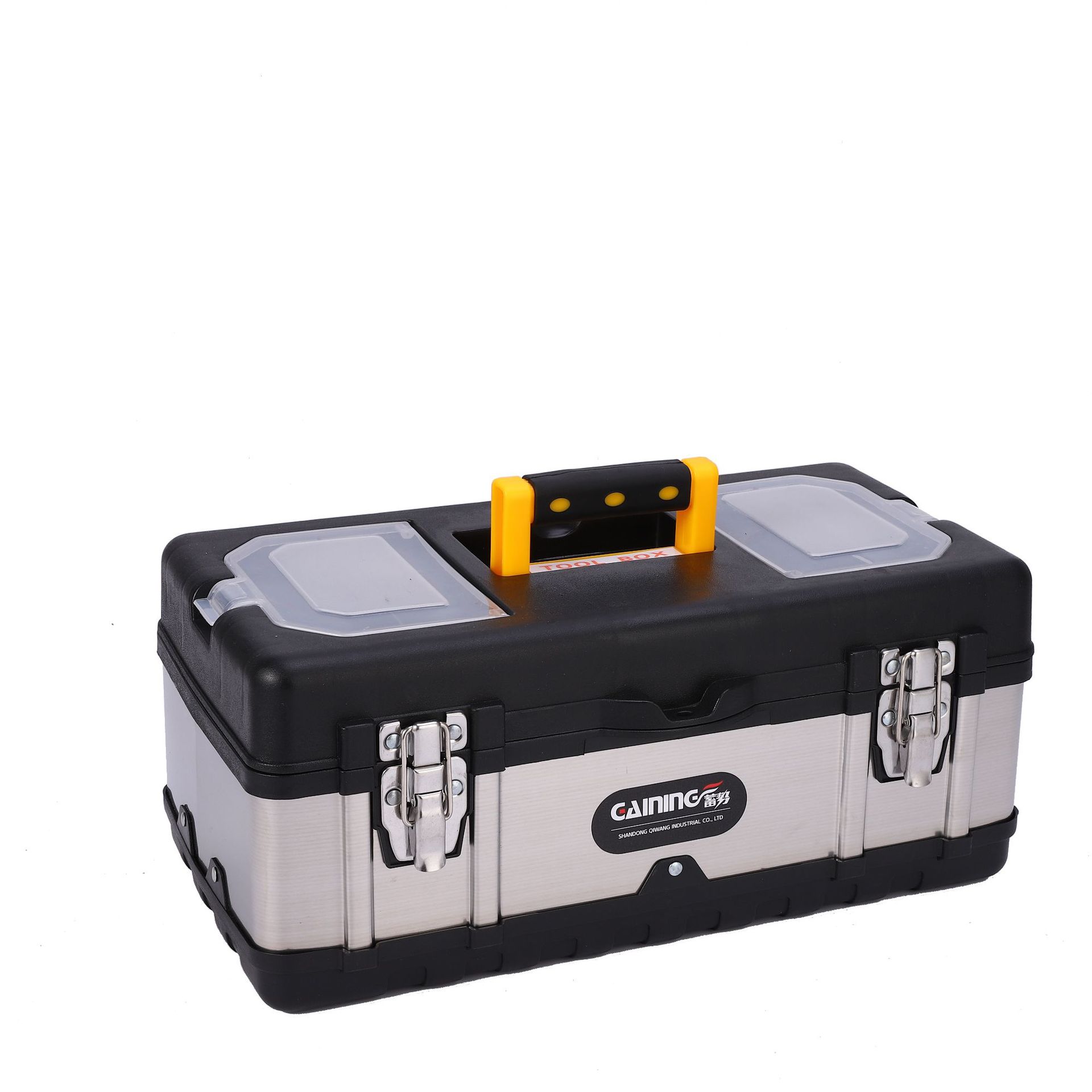 Hardware caja de herramientas de plástico grande electricista hogar portátil caja de almacenamiento durable caja de almacenamiento de mantenimiento del coche traje