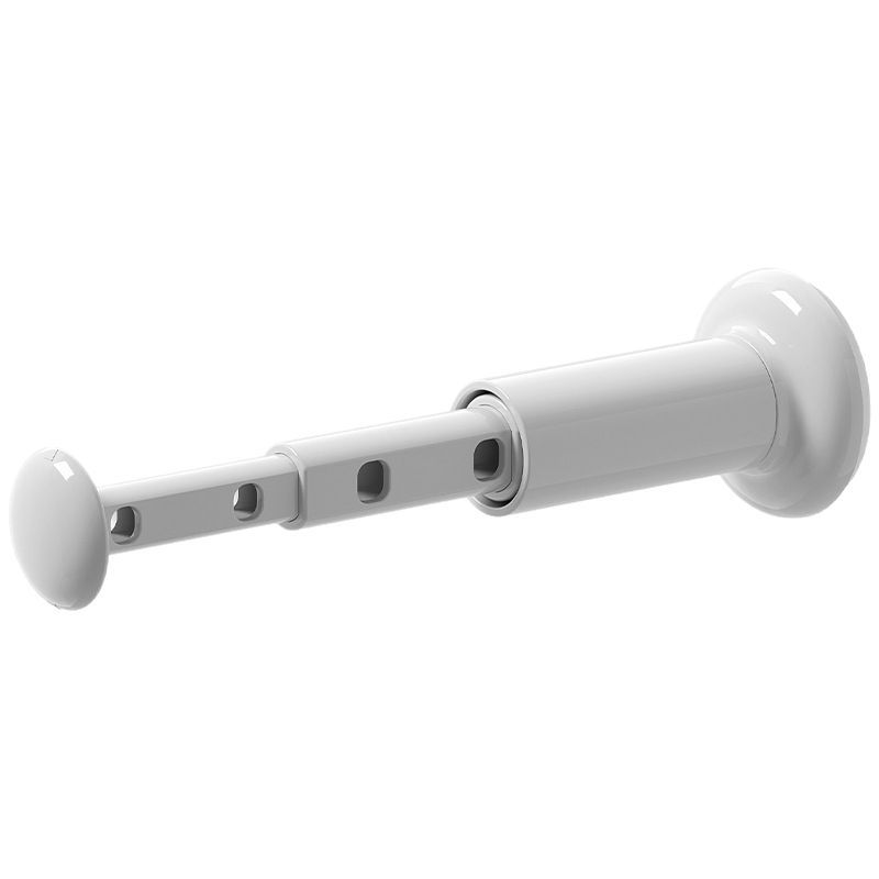 Dispositivo de almacenamiento de perchas de ventosa, perchas de pared de balcón sin perforaciones para el hogar, estante de almacenamiento telescópico montado en la pared