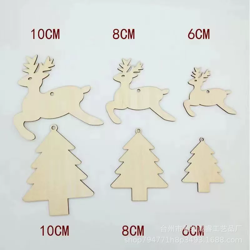 Рождественские материалы ручной работы «сделай сам», детские раскраски, рождественские украшения, деревянные подвески, бирки, сцена, креативный макет