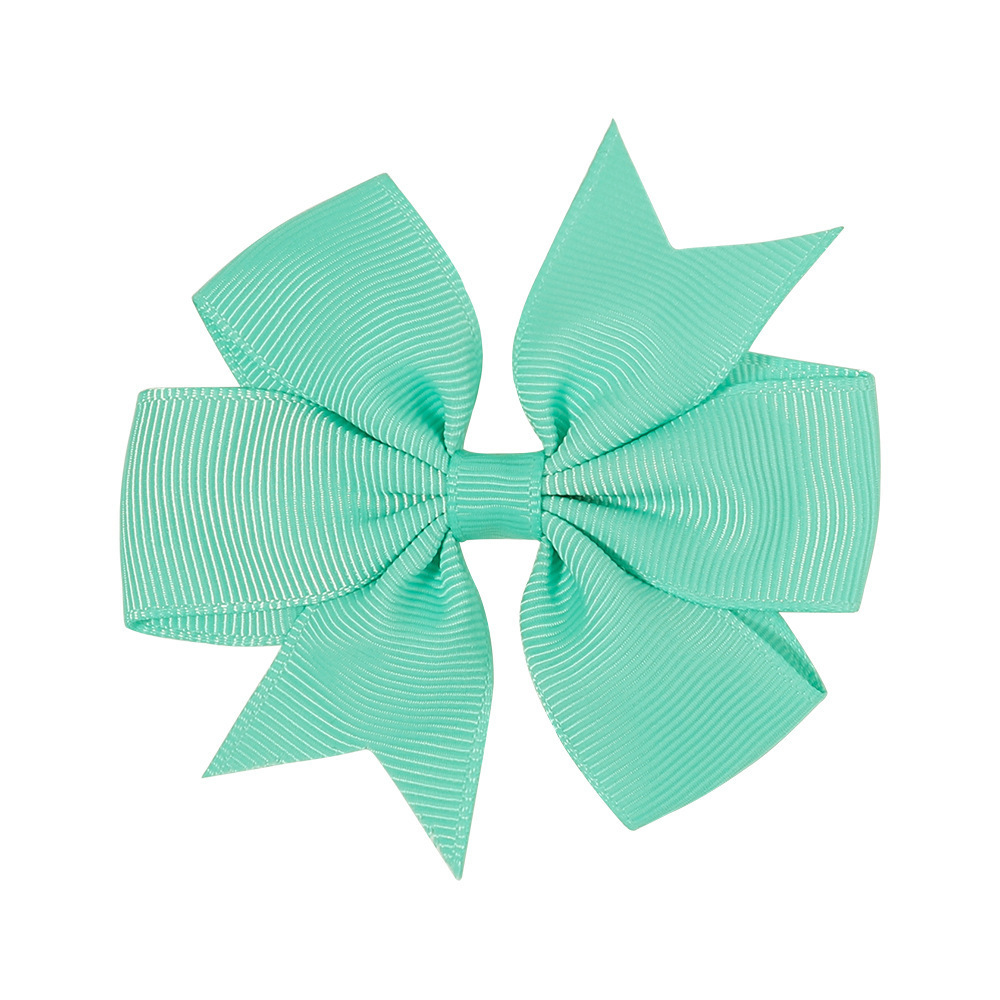 Horquillas para el Cabello Populares en Amazon, con Diseño de Cola de Golondrina, Cinta de Satén Acanalado, Accesorios para el Cabello de Bebés y Niños, Fabricante de Horquillas y Pasadores para el Cabello, Venta al por Mayor