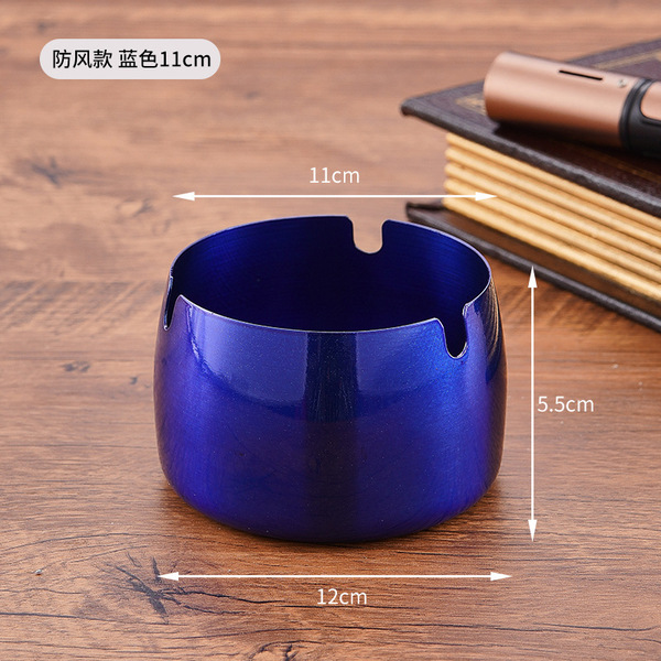 windproof ashtray stainless steel for hotel for commercial use