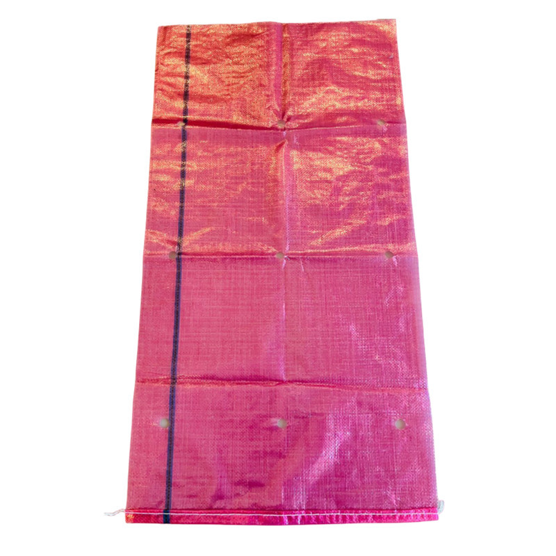 Nuevo material de grado alimenticio bolsa de papas transparentes bolsa de cebolla 50kg puede perforar exportación Chile Rusia Europa