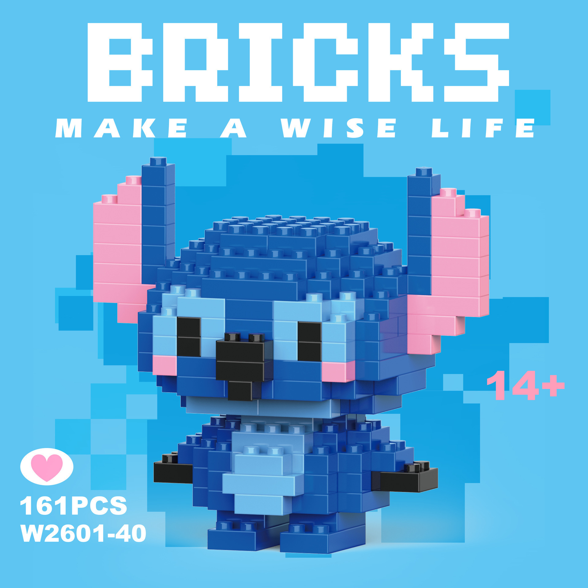 Compatible con los bloques de construcción de micropartículas de Lego, muñecas de dibujos animados, juguetes de rompecabezas para niños, puestos transfronterizos al por mayor