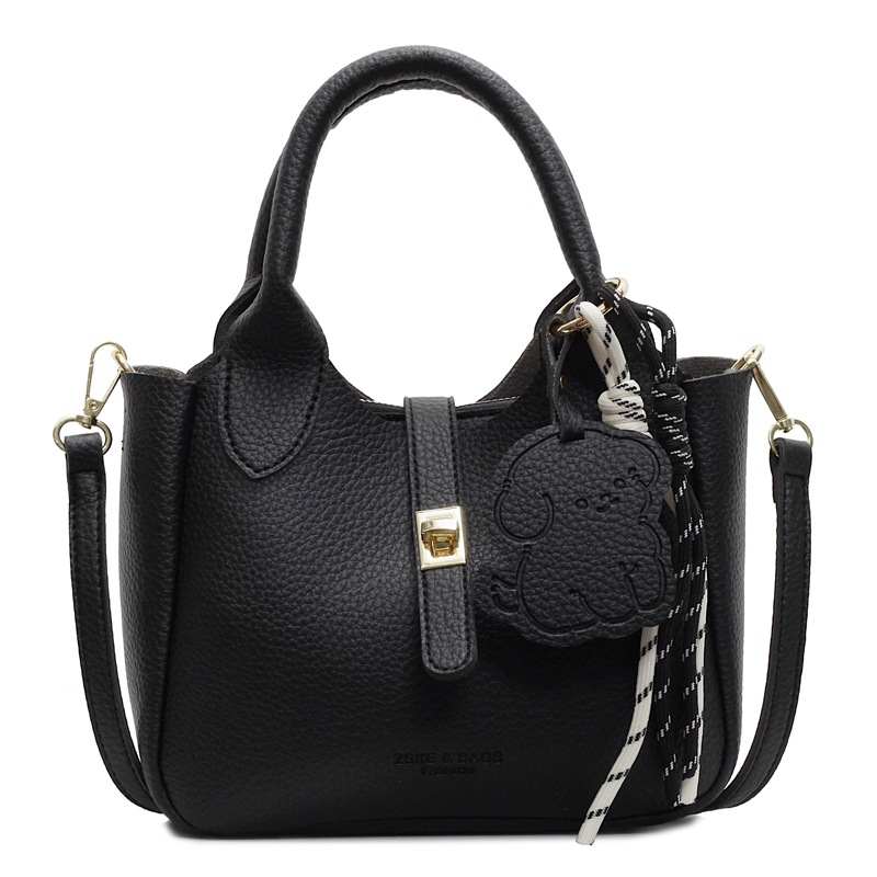 Nicho coreano bolso de cesta de verduras de mano mujer 2025 comercio exterior nueva moda bolso de cubo de moda bolso de hombro universal
