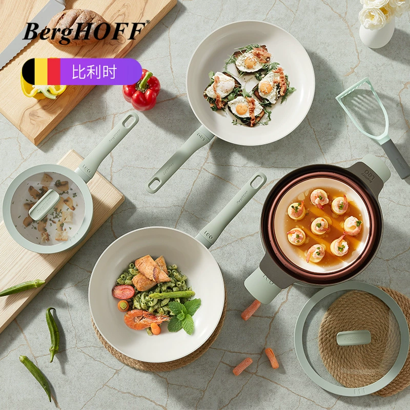 贝高福 BergHOFF кухонный комплект для дома, некерамическое непригарное покрытие, набор для индукционной плиты для переезда