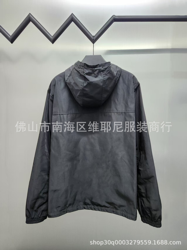 高品质 毒家 1-V家双面可穿满印暗纹提花夹克高定宽松连帽冲锋衣|undefined