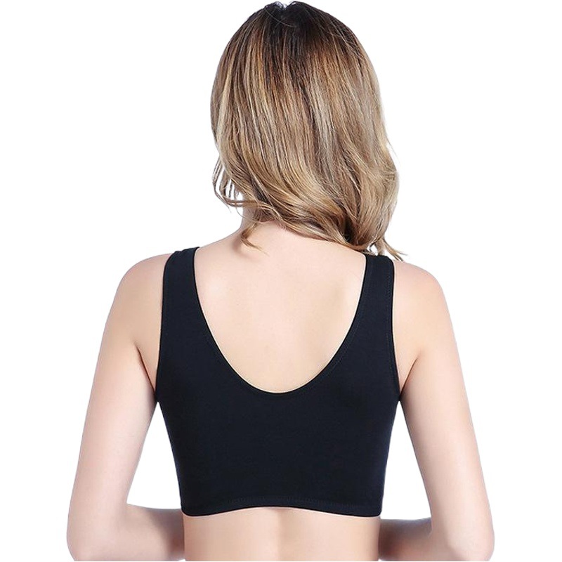 Factory Goods Pregnancy Cotton Sleep Sports Bra Yoga Vest Front Cross Underwear Breastfeeding Bra