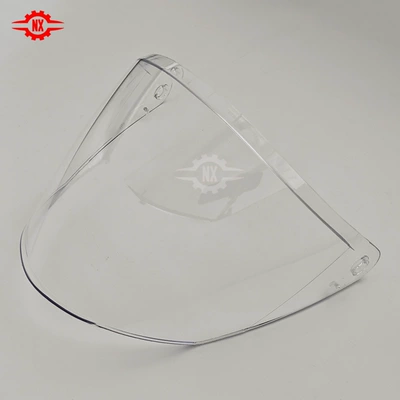 Sun Protection Uv-Resistant Electroplated Visor for Ls2 Half Helmet Lens Of626, Suitable for Day and Night Use on Three-Quarter Helmets (Dəbilqə (Kaska) aksesuarları) - of626-transparent