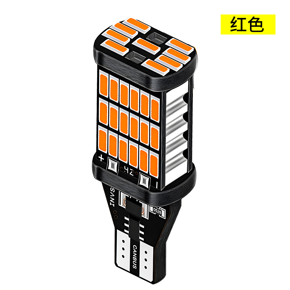 Transfronteriza automóvil LED decodificado luz de marcha atrás T15-4014-45SMD luz de dirección luz de freno luz trasera brillante