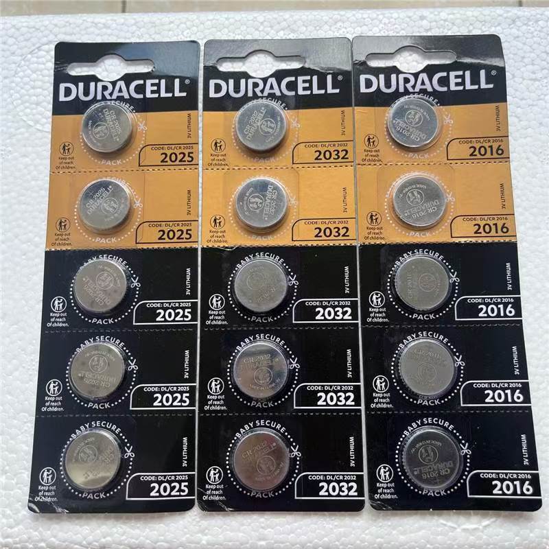 DURACELL 金霸王cr2032cr2025cr2016 3v汽车钥匙遥控纽扣电池