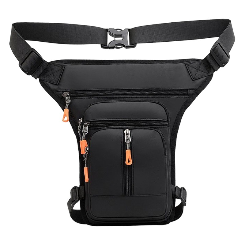 Bolso de cintura bolso de mensajero multifuncional para hombres nuevo bolso de pecho de nicho simple personalidad de la moda bolso de pierna fresco de moda fábrica al por mayor