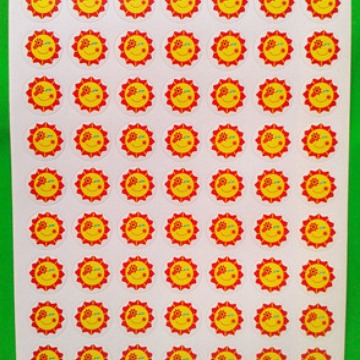 儿童奖励贴纸笑脸贴纸幼儿园奖励贴纸表扬贴红星星大苹果卡通动物