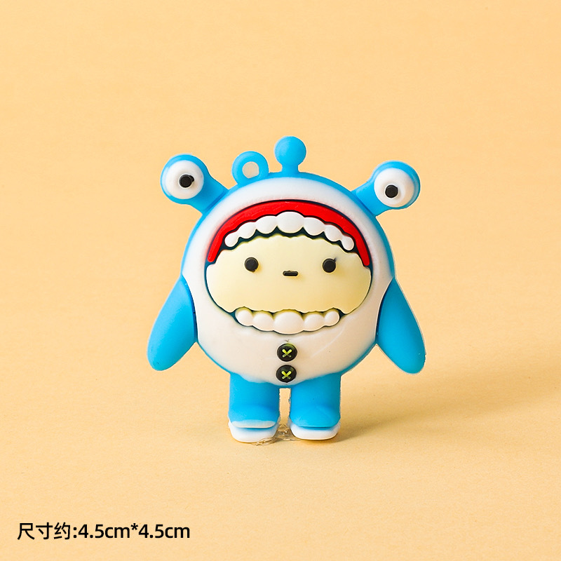 부드러운 플라스틱 A형 계란곰 1개