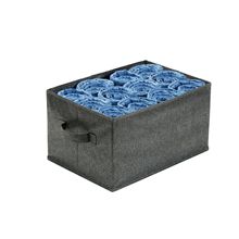 衣柜收纳盒衣物储物箱可折叠12格抽屉分隔收纳网格牛仔裤裤子毛衣