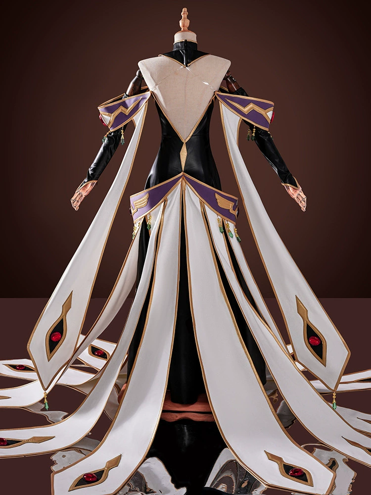 Косплей-костюм C.C. (Lelouch of Rebellion) — королевское платье, полный комплект, размеры XS–XXL