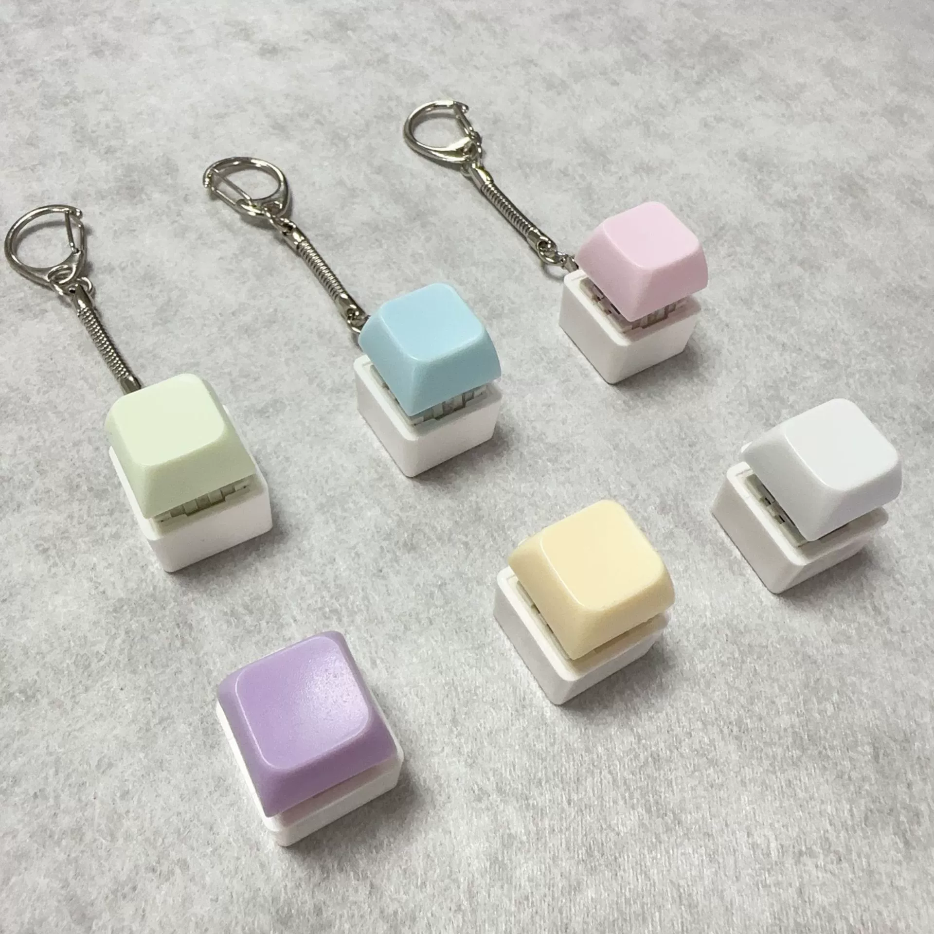 Механический тестер вала клавиатуры, красочный XDA, тестер вала декомпрессии, брелок для декомпрессии, подвеска с цепочкой из цинкового сплава