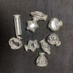 Amazon DIY 魔法のポーション特殊形状プラスチック保存ボトル木製栓付きプラスチック栓ミニウィッシングボトル漂流ボトル