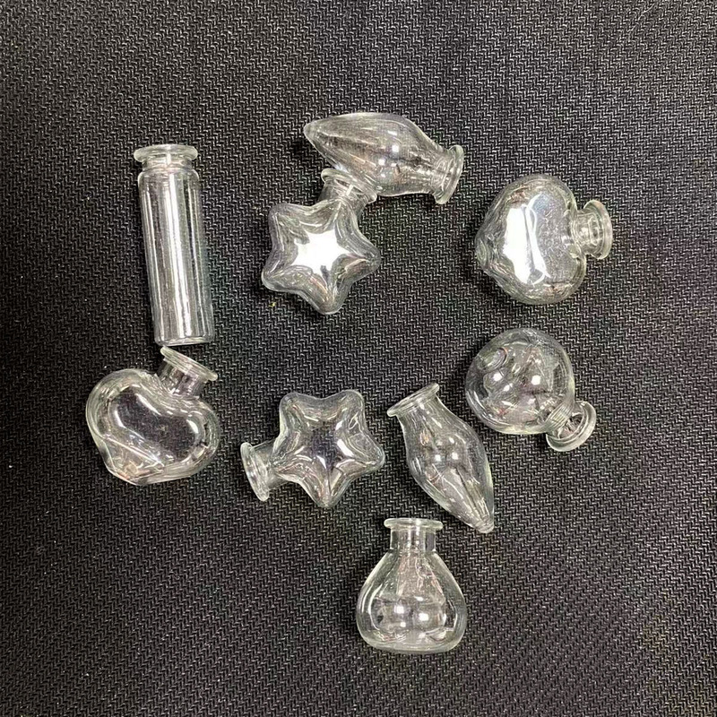 Amazon DIY 魔法のポーション特殊形状プラスチック保存ボトル木製栓付きプラスチック栓ミニウィッシングボトル漂流ボトル|undefined