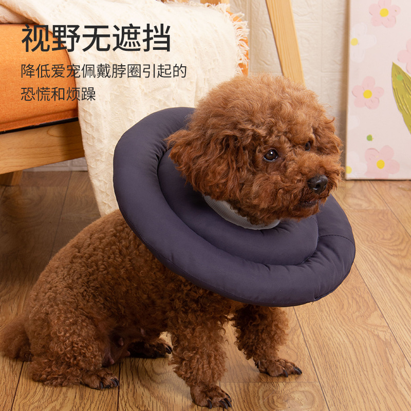 Collar de Elizabeth para gatos, cuello protector anti-mordeduras y anti-lamer, para gatos y perros