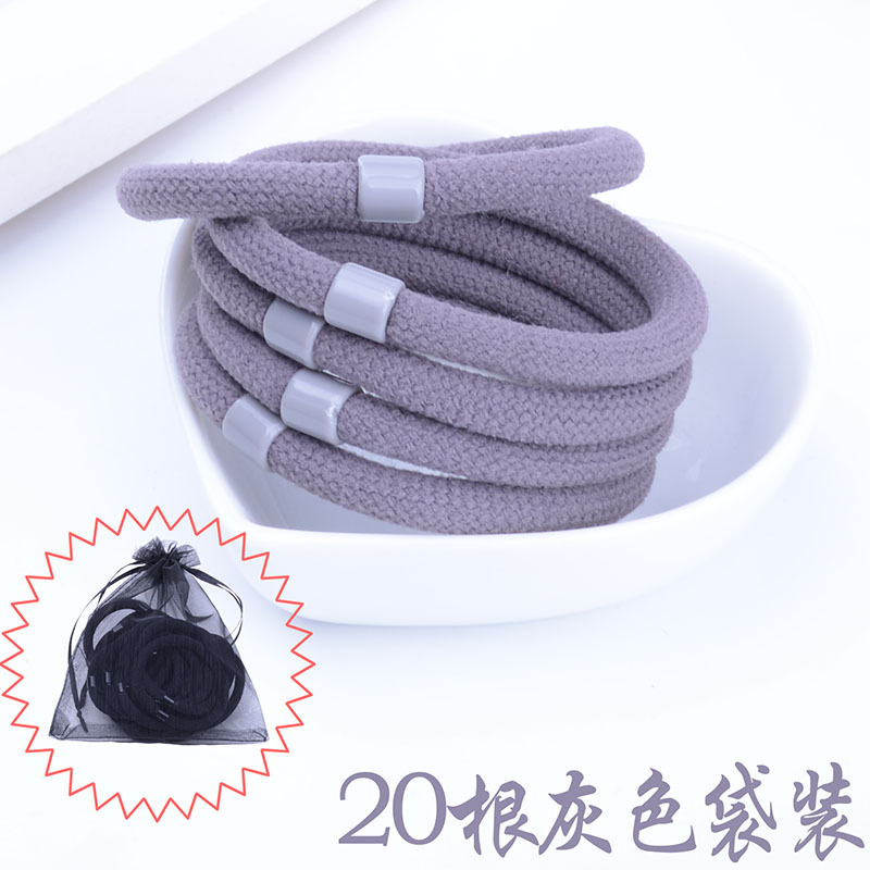 Banda de pelo gris 20 bolsas