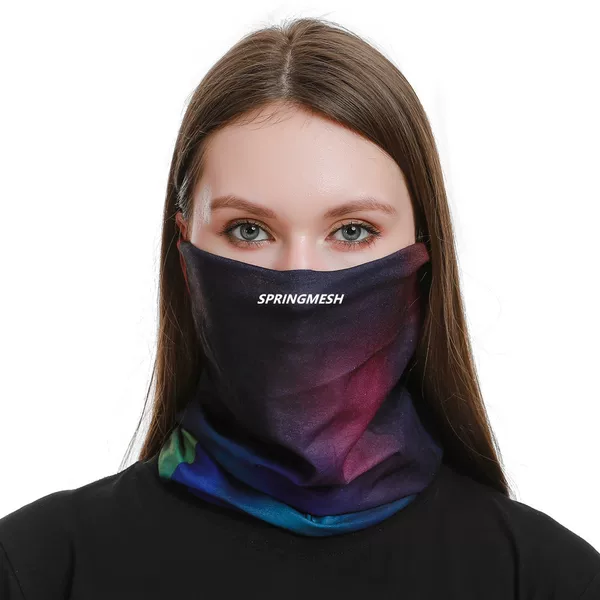 Jiabao Textile Manufacturer Directly Supplies Cross-Border Tie-Dye Headscarves, Digital Print Cycling Masks, Unisex Neck Gaiters, Magic Headwear