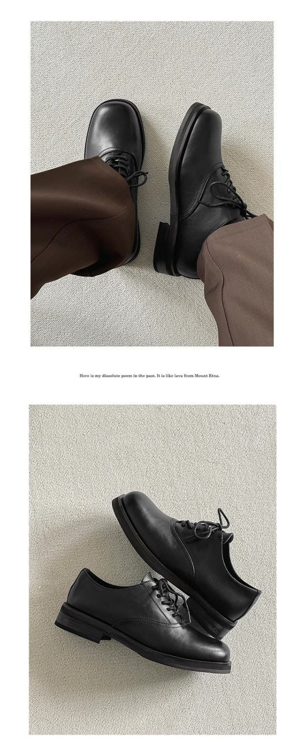 ShoeVault Square Derby Scarpe in pelle Vendita calda Commercio estero di alta qualità Uomo e donna Business formale Alluce alzato Matrimonio_voghion.com