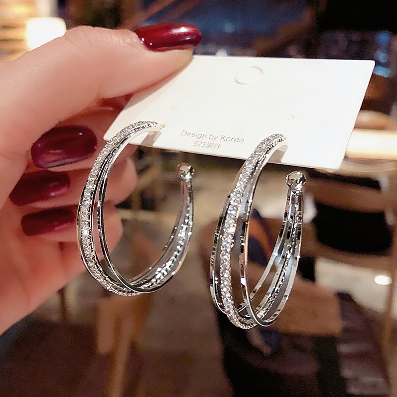 E2595 серебро / 925 серебряная игла