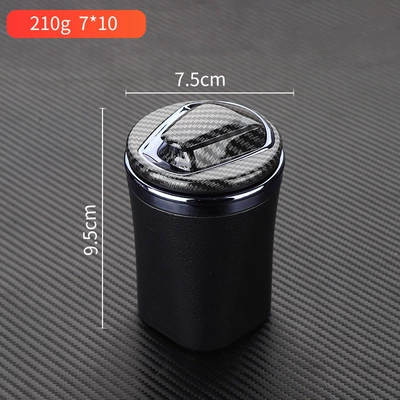 Wholesale car supplies car: Car ashtray - 852-1-carbon-fiber