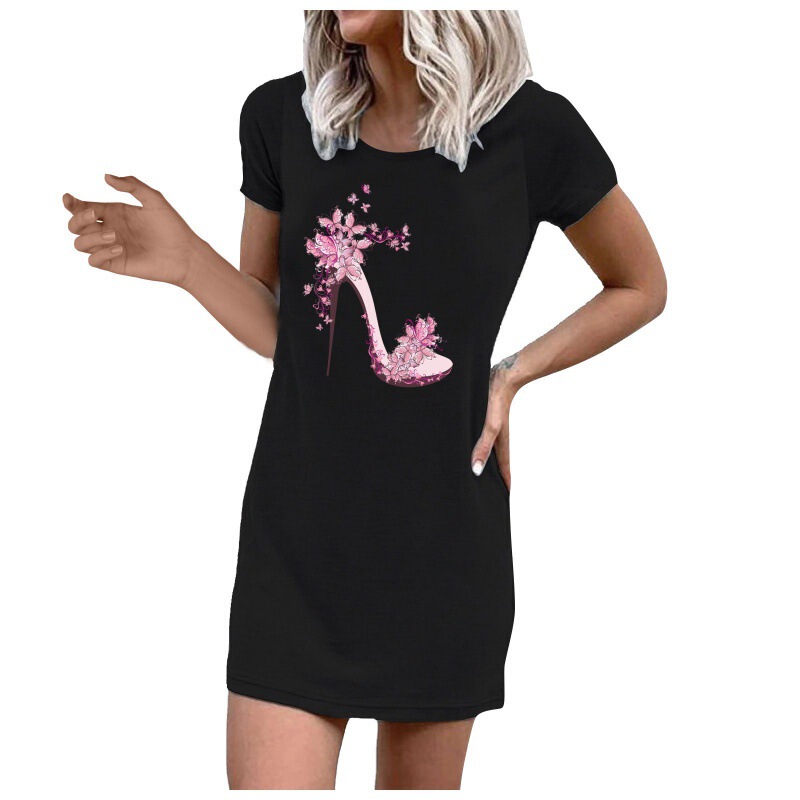 [Customer order] women's printed t-shirt dress
