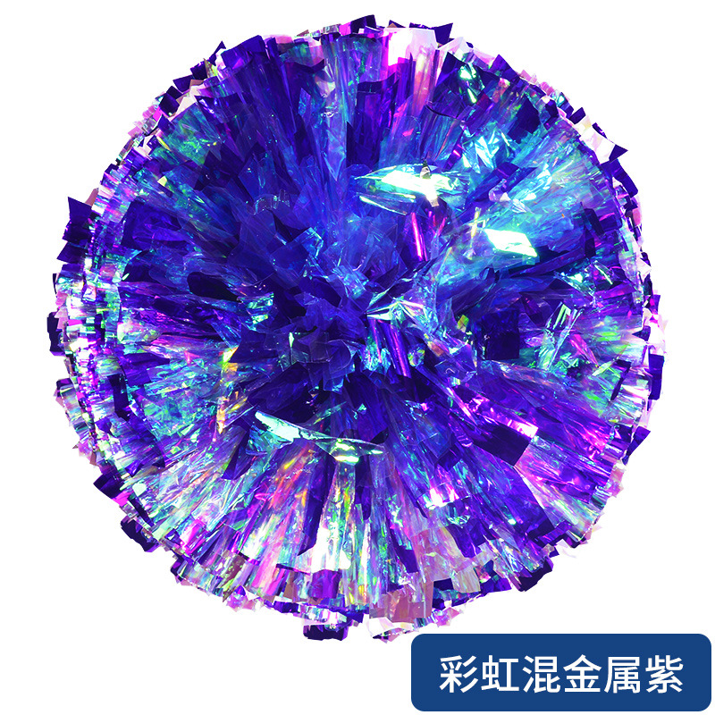 Porristas Bola de flores porristas mano flor mano sacudida flor danza rendimiento mano flor porristas flor bola de color rendimiento