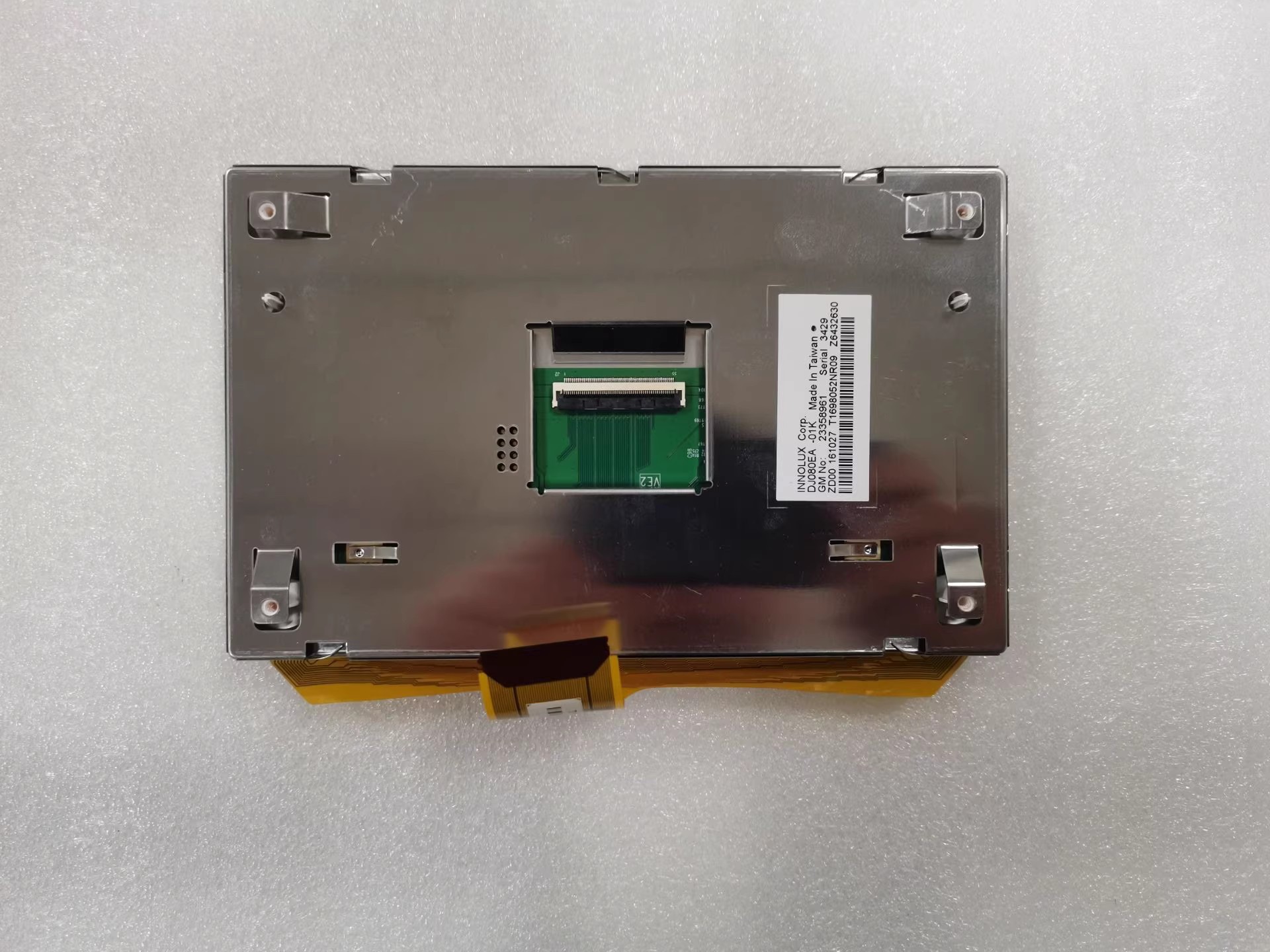 Ready Stock Supply of Car Navigation Lcd Screen Dj080Ea-01K, In-Car Embedded Central Control Display with Touch Function