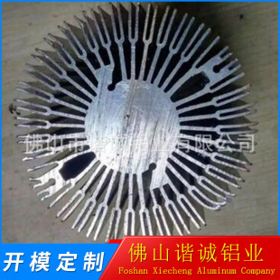 Manufacturer Produces Aluminum Alloy Sunflower Radiator, Industrial Aluminum Profile Processing, Led Lamp Radiator Mold Customization
