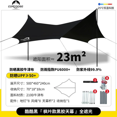 awning wholesale, Avtomobil yan çətirləri - blackened-wing-type-vinyl-canopy-23-extreme-edition
